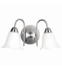 White Glass Wall Light