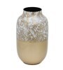 White Gold Premium Flower Metal Vase