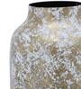 White Gold Premium Flower Metal Vase