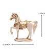 White Golden Gallop Resin Artifact White Golden Gallop Resin Artifact