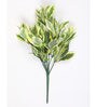 White-Green PVC Artificial Plant Without Pot