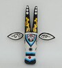 White Handcrafted Cow Sclupture Mango Wood Wall Mask