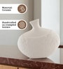 White Imperial Grace Ceramic Amphora Shaped Vase