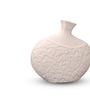 White Imperial Grace Ceramic Amphora Shaped Vase