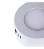White Iron 3W  Round Surface Light