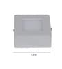 White Iron 3W  Square Surface Light