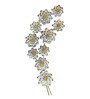 White Iron Floral Metal Wall Art