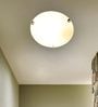 Euphoria White Iron Ceiling Flush Mount