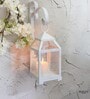 White Iron Hanging Lantern