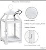 White Iron Hanging Lantern
