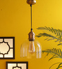 Marikina Gold Glass Single Hanging Lights