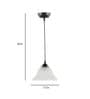 Bayer White Iron Hanging Light
