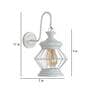 Pascal White Iron Wall Sconces