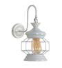 Andre White Iron Wall Sconces
