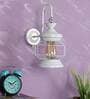 Andre White Iron Wall Sconces