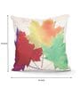 White Jute Floral 40x40 inches Cushion Covers Set of 5