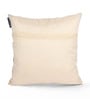 White Jute Floral 40x40 inches Cushion Covers Set of 5