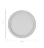 White 18 Watts LED Aluminium Round Panel Light