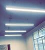 White Linear 42W LED Ceiling Light Office & Gym Lighting 3 Color Modes