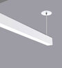 Wave White Aluminium & Acyrlic LED Ceiling Lights