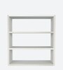 Mapple White Engineered Wood Wall Shelf