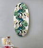 White Marble Birds Paradise Wall Art