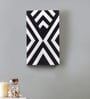 White Marble Westco Black Geometric Wall Art