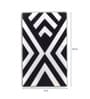 White Marble Westco Black Geometric Wall Art