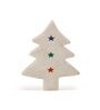 White Marble Christmas Tree Shaped Coaster