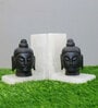 Buddha Black Marble Book End