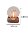 White Marble Figurine Tea light Holder