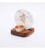 White Marble Figurine Tea light Holder