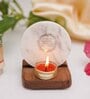 White Marble Figurine Tea light Holder