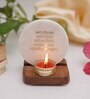 White Marble Figurine Tea light Holder