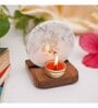White Marble Figurine Tea light Holder