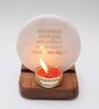 White Marble Figurine Tea light Holder