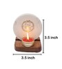 White Marble Figurine Tea light Holder