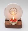 White Marble Figurine Tea light Holder