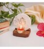 White Marble Figurine Tea light Holder
