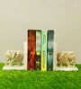 White Marble Gajah Book End