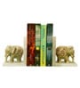 White Marble Gajah Book End