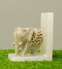 White Marble Gajah Book End