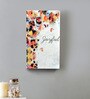 White Marble Joyful Wall Art