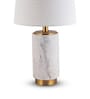 White Marble Marble Luxe Lamp