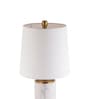 White Marble Marble Luxe Lamp