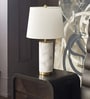 White Marble Marble Luxe Lamp