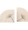 White Marble Mother Of Pearl Inlay Work Bookends