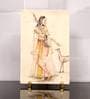 White Marble Mughal Decorative Plate Showpiece