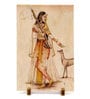White Marble Mughal Decorative Plate Showpiece