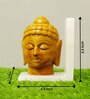 Buddha Yellow Marble Book End